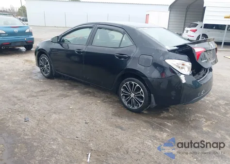 2015 Toyota Corolla S Plus из США, поврежденный, VIN 2T1BURHE8FC285286